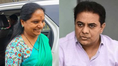 KTR and Kavitha