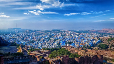 blue city