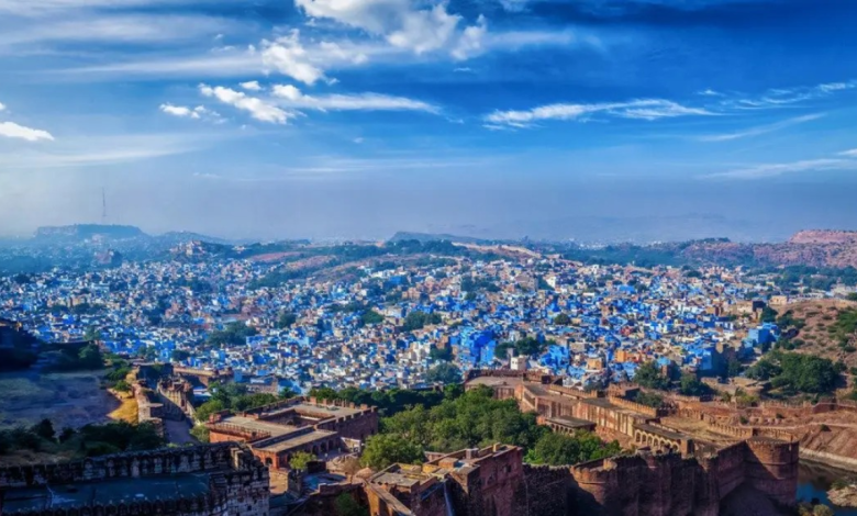 blue city