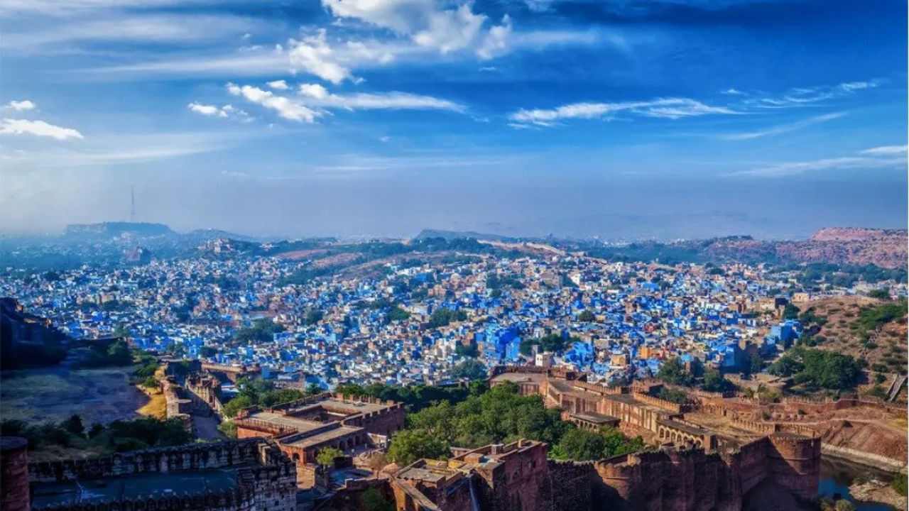 blue city