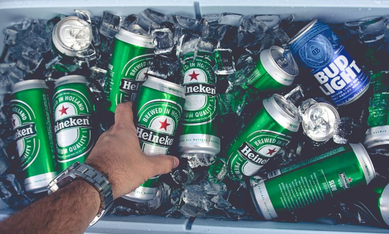 canned beer