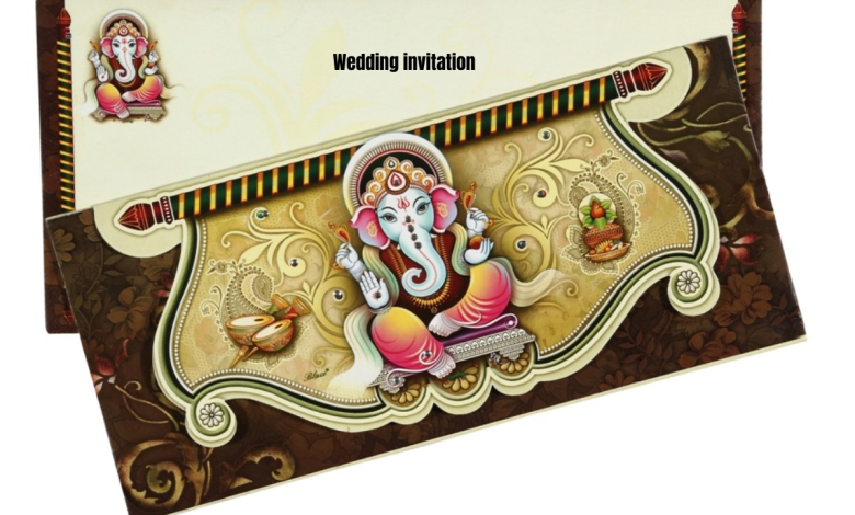 Wedding invitation