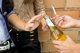 Alcohol and smoking