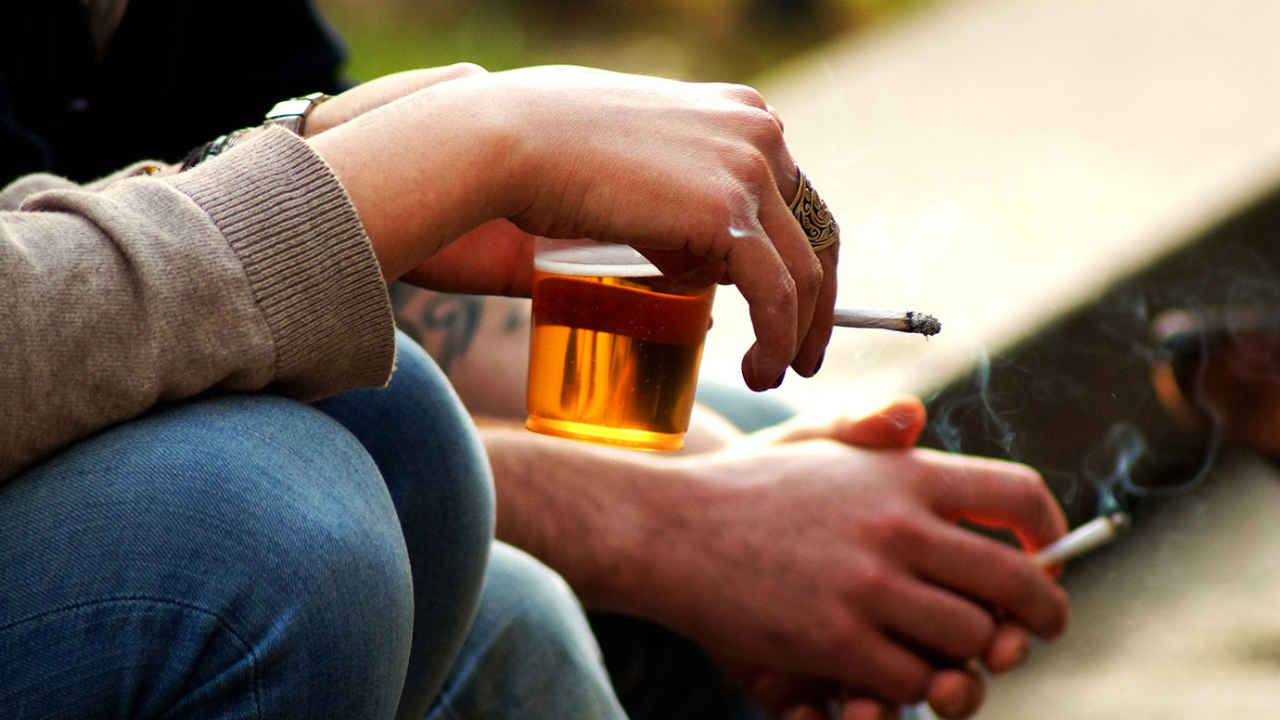 Alcohol and smoking
