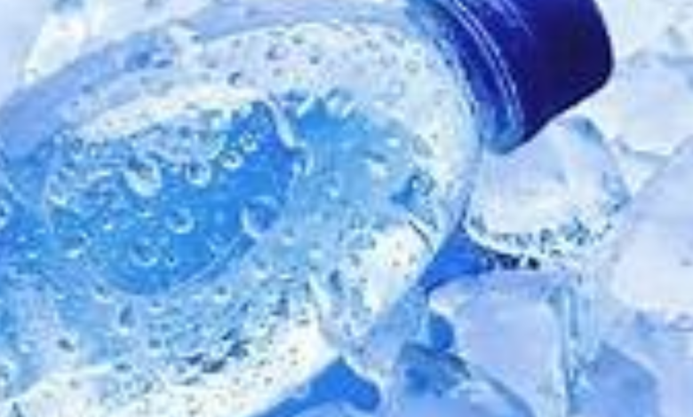 ice water