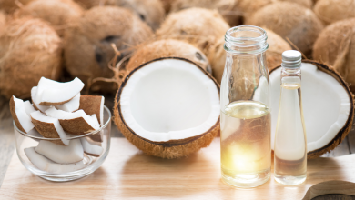 Raw coconut