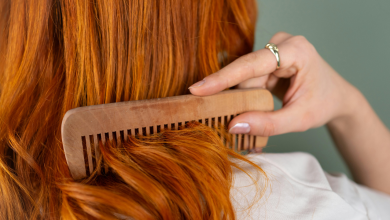 Wooden comb