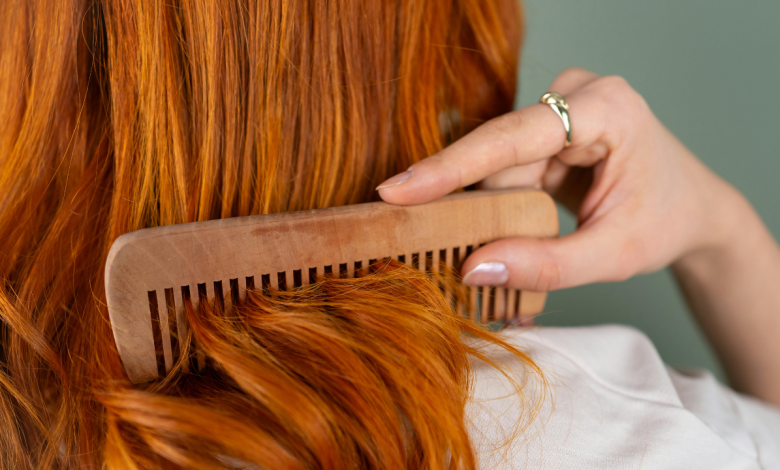 Wooden comb