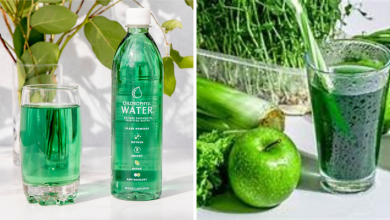 Chlorophyll water