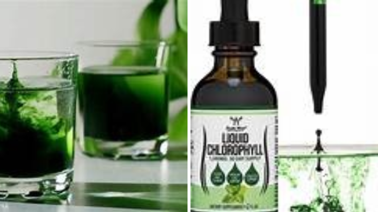 Chlorophyll water