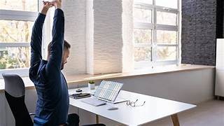 Desk yoga