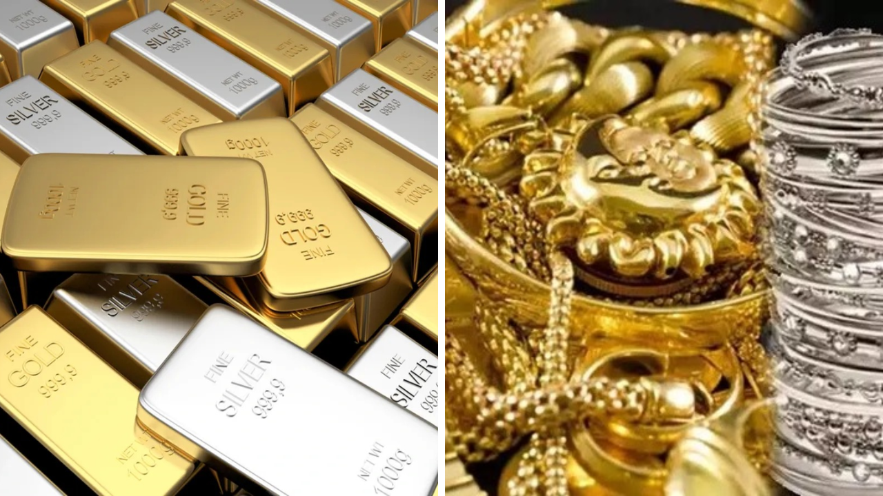 Gold and silver prices