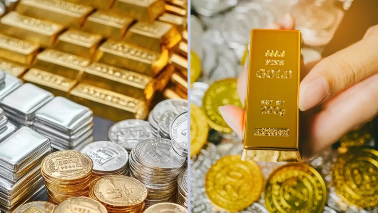 Gold and silver prices