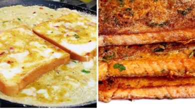 bread omelettes